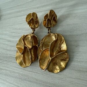 Vintage Floral Earrings